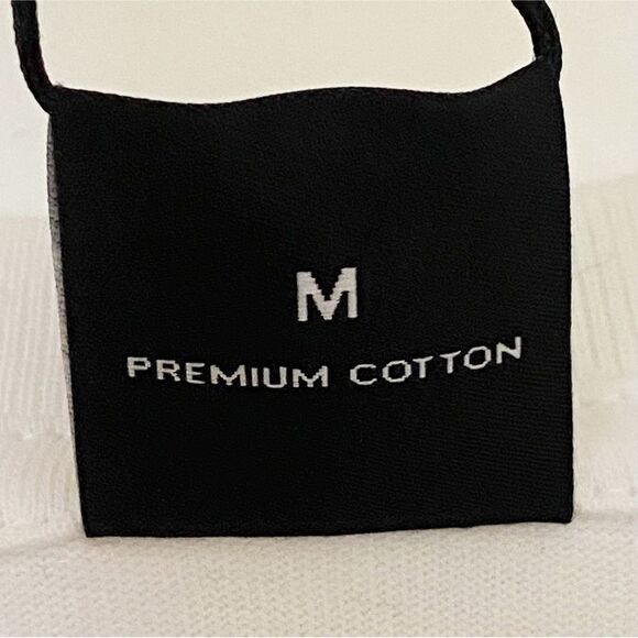 Monastery Couture White Logo T-Shirt Mens Size Medium - Picture 9 of 10